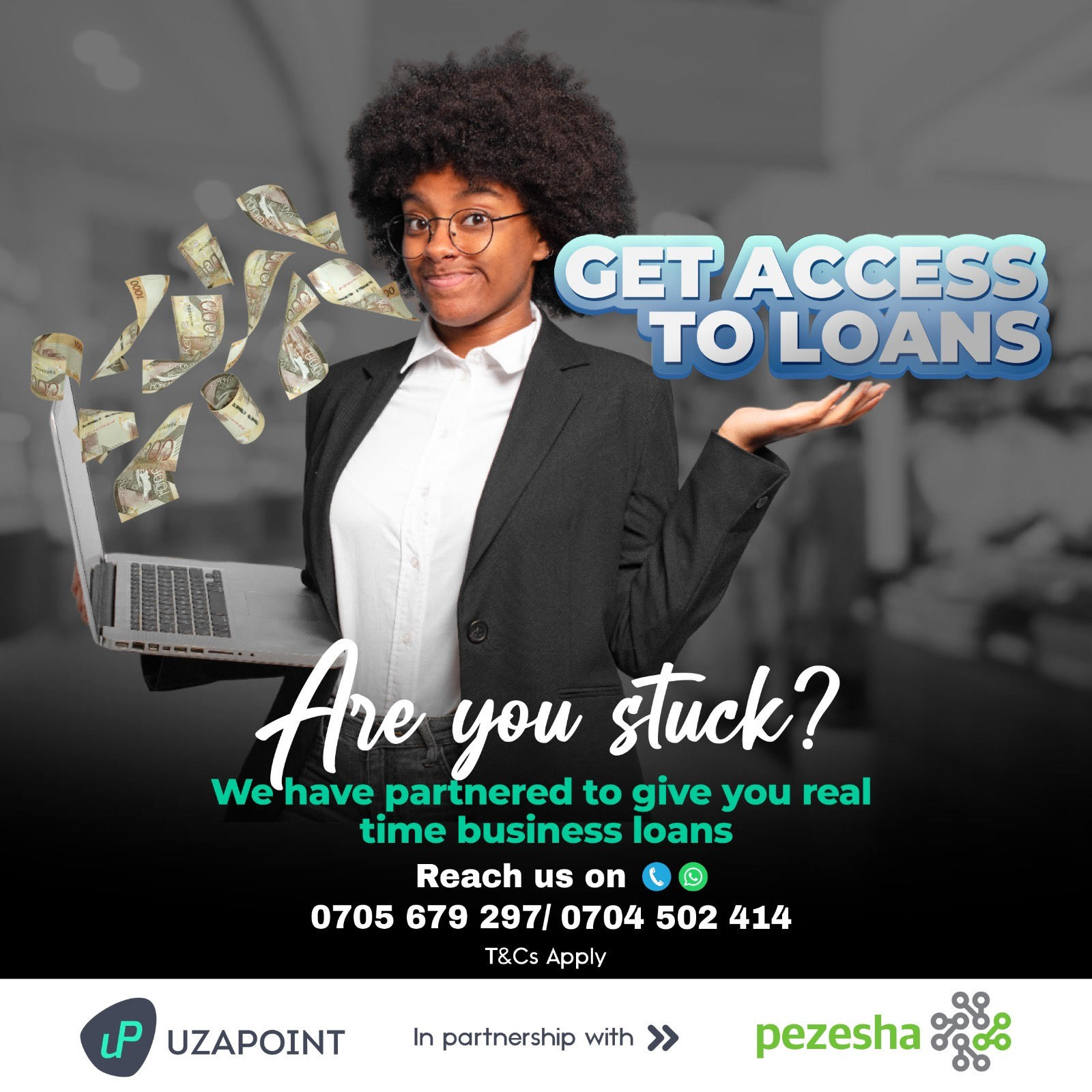 Uzapoint Announces Strategic Partnership with Pezesha to Provide Business Loans to Its Merchants